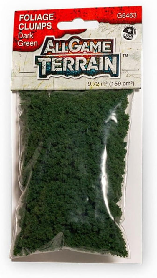 DARK GREEN FOLIAGE CLUMPS
