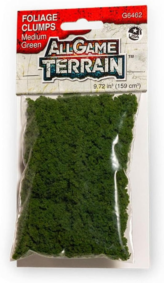 MEDIUM GREEN FOLIAGE CLUMPS