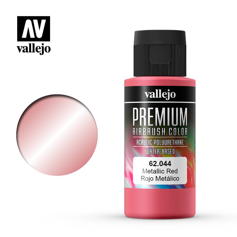 62.044 Metallic Red Pearl & Metallics 60 ml.