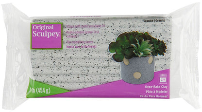 Sculpey Original Polymer Clay 1lb-Granite
