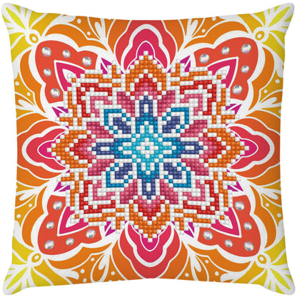 Diamond Dotz Diamond Embroidery Mini Pillows 7"X7"-Summer Sparkle