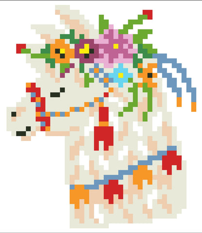 Diamond Dotz Diamond Embroidery Mini Pillows 7"X7"-Llama Party