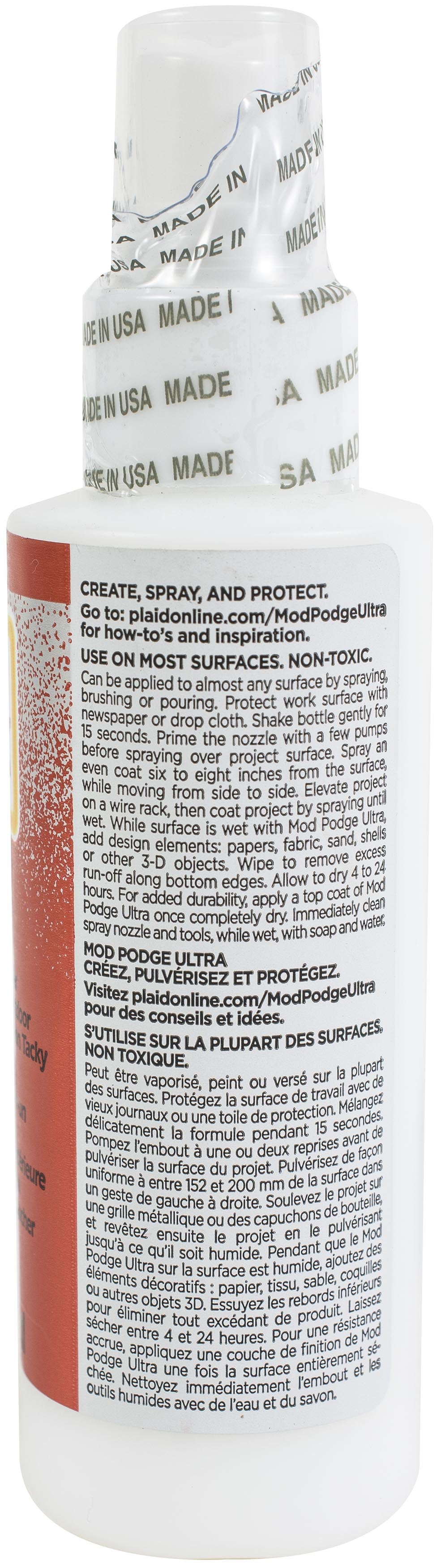 Plaid Mod Podge Ultra Gloss Spray-4oz