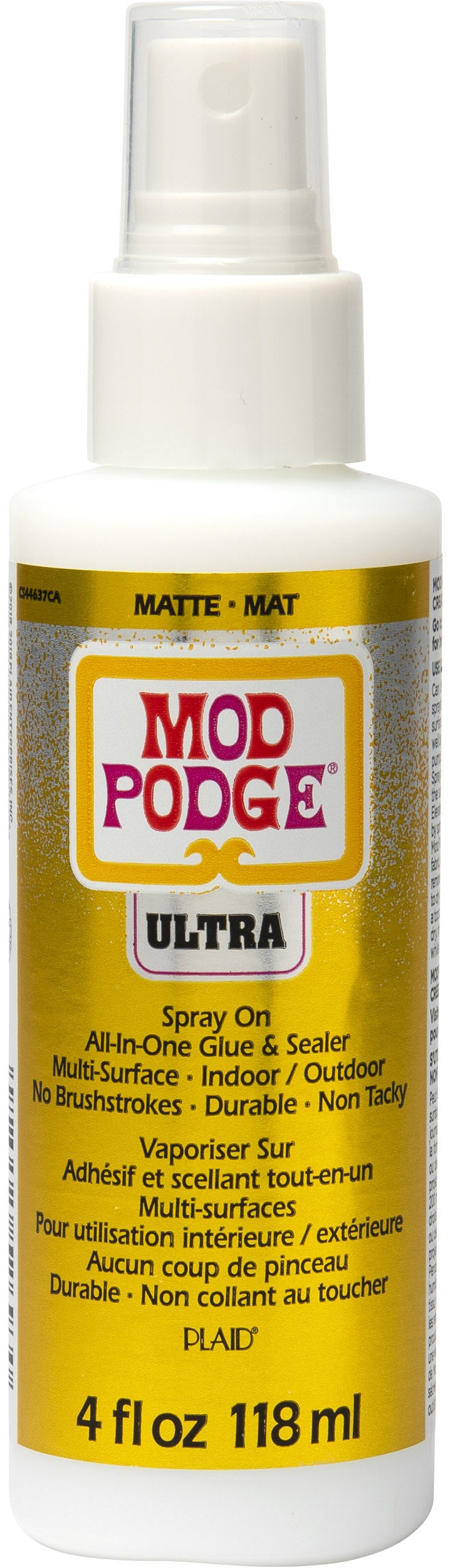 Plaid Mod Podge Ultra Matte Spray On Glue & Sealer-4oz