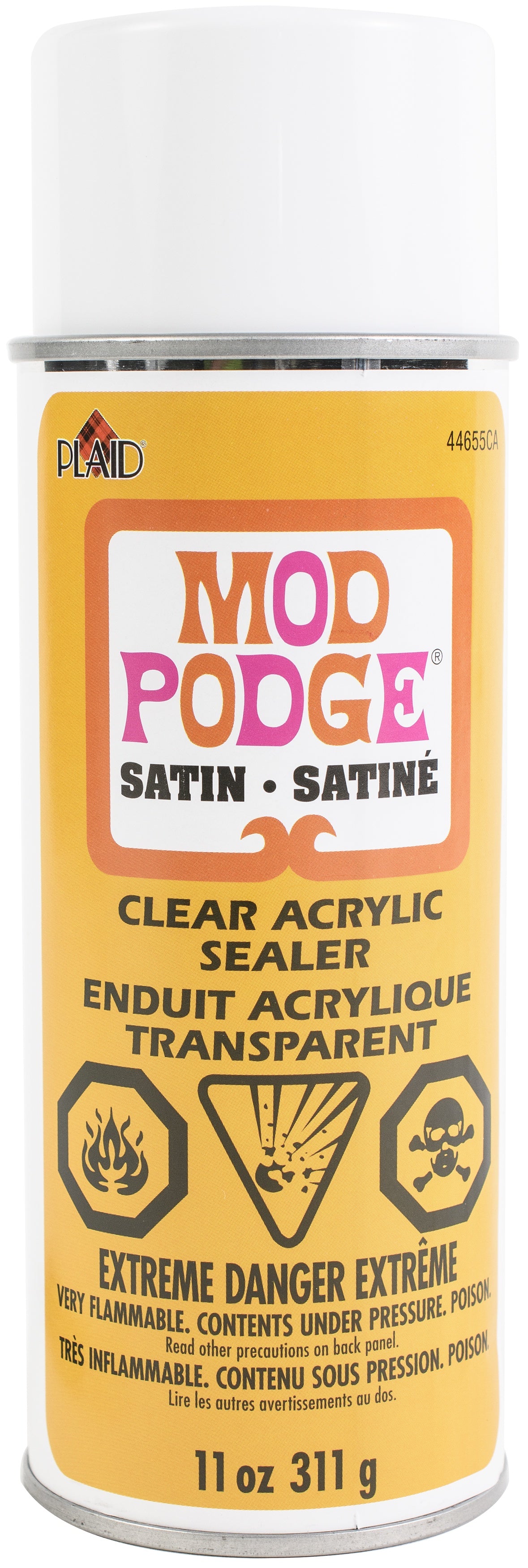 Plaid Mod Podge Satin Acrylic Sealer-11oz