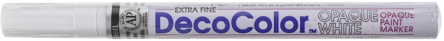 Uchida DecoColor Extra Fine Opaque Paint Marker 10/Pkg-White