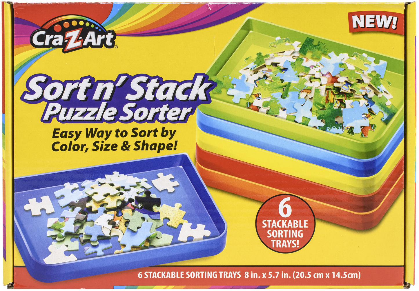 Cra-Z-Art Sort n' Stack Puzzle Sorter -