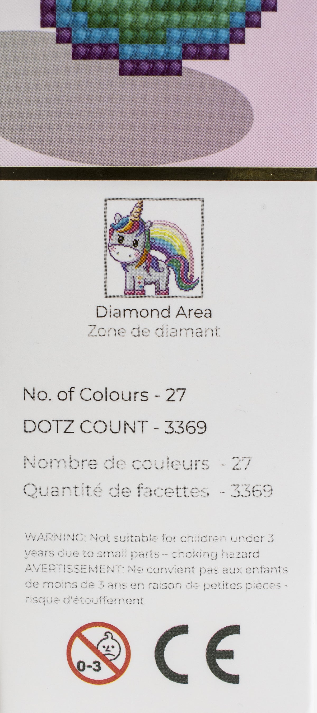 Diamond Dotz Diamond Embroidery Facet Art Kit 9"X9"-Magic Rainbow