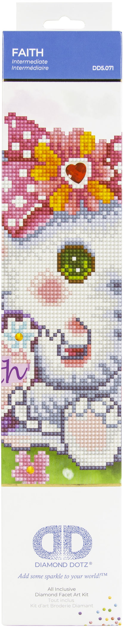 Diamond Dotz Diamond Embroidery Facet Art Kit 12"X12"-Faith