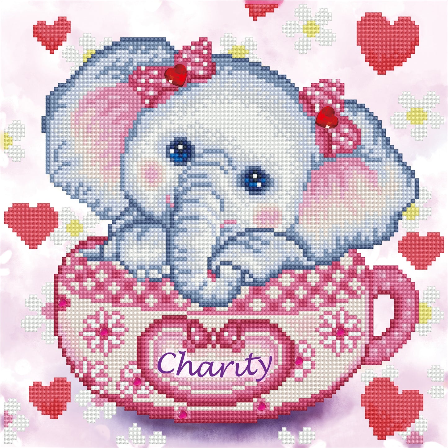 Diamond Dotz Diamond Embroidery Facet Art Kit 12"X12"-Charity