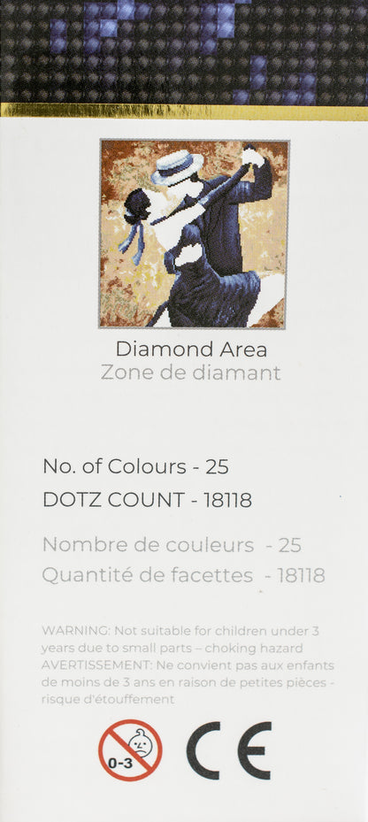 Diamond Dotz Diamond Embroidery Facet Art Kit 16"X16"-Tango Passion