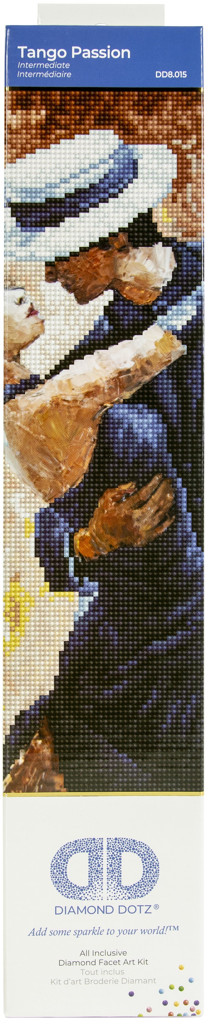 Diamond Dotz Diamond Embroidery Facet Art Kit 16"X16"-Tango Passion