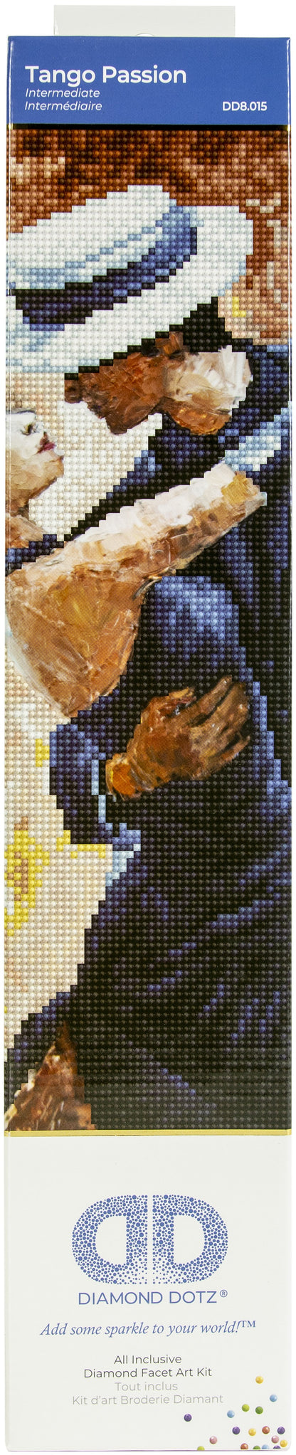 Diamond Dotz Diamond Embroidery Facet Art Kit 16"X16"-Tango Passion