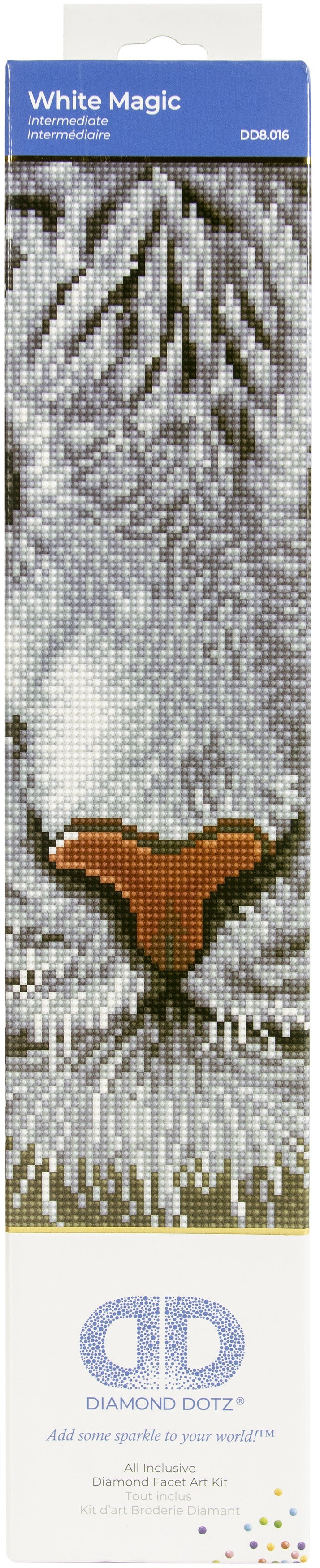 Diamond Dotz Diamond Embroidery Facet Art Kit 13"X16"-White Magic