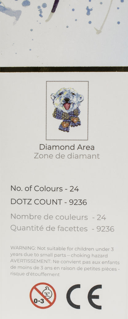 Diamond Dotz Diamond Embroidery Facet Art Kit 14"X20"-Polar Dude