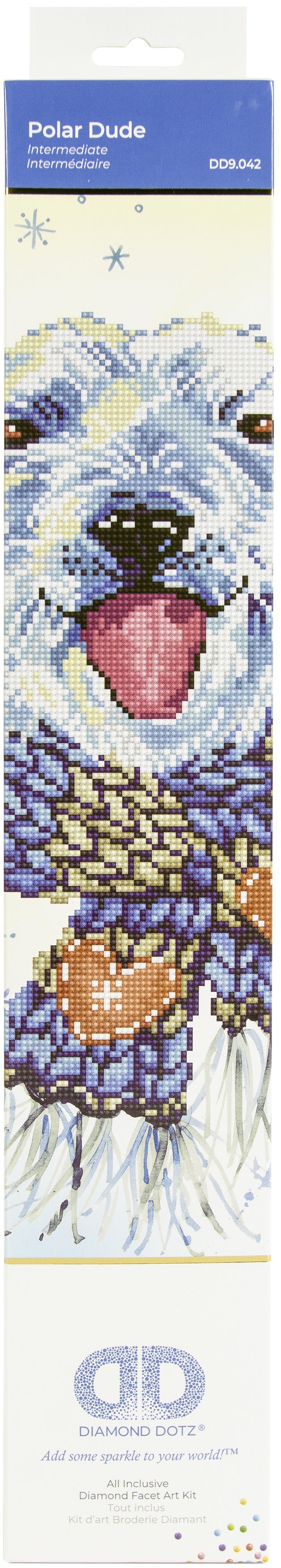 Diamond Dotz Diamond Embroidery Facet Art Kit 14"X20"-Polar Dude