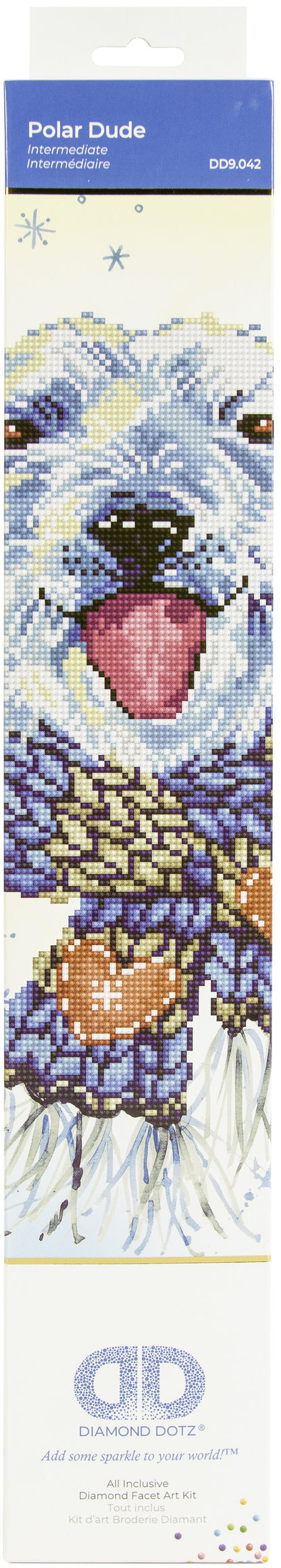 Diamond Dotz Diamond Embroidery Facet Art Kit 14"X20"-Polar Dude