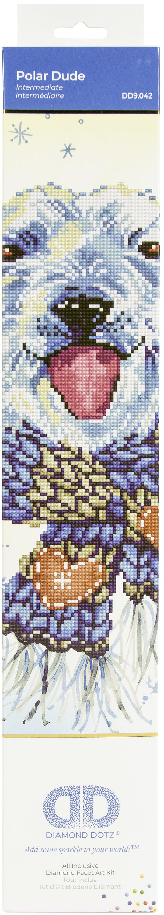 Diamond Dotz Diamond Embroidery Facet Art Kit 14"X20"-Polar Dude