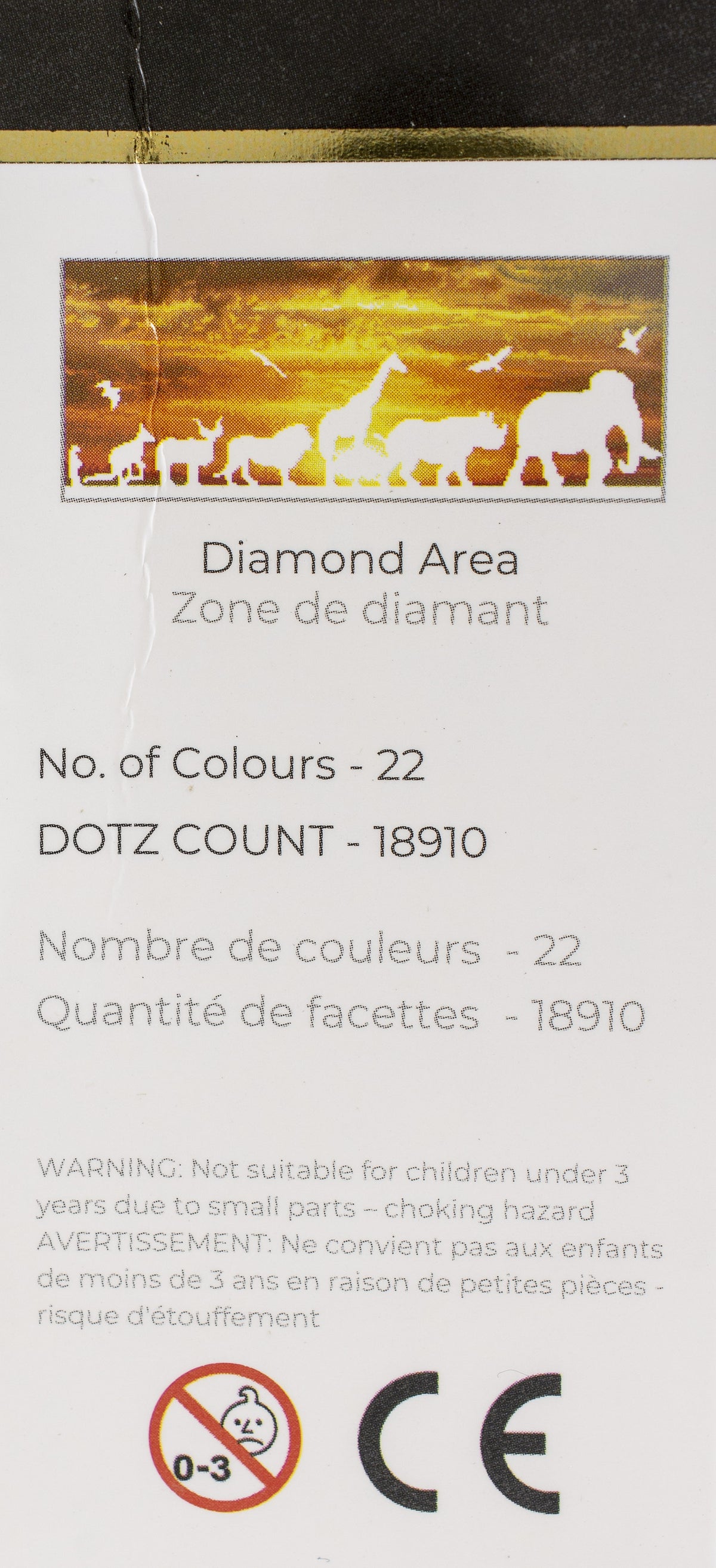Diamond Dotz Diamond Embroidery Facet Art Kit 28"X8"-African Majesty