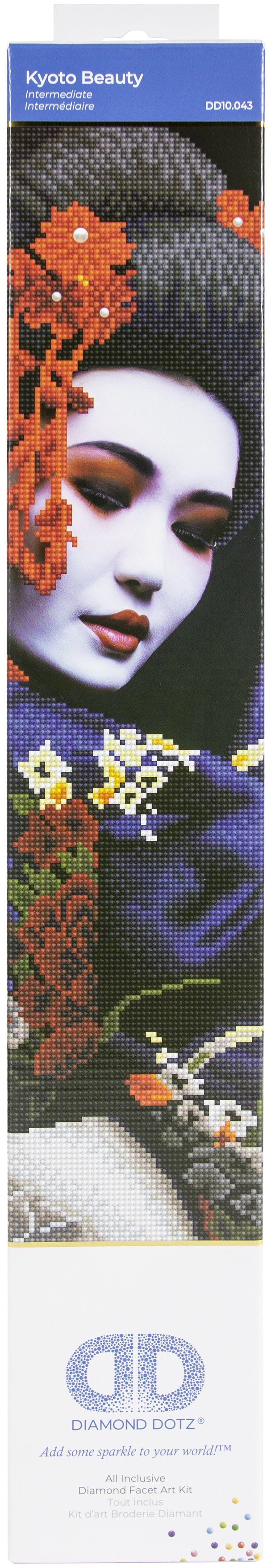 Diamond Dotz Diamond Art Kit 19"X23"-Kyoto Beauty
