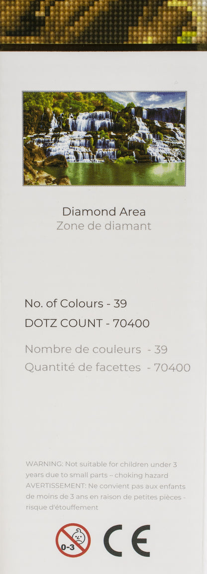Diamond Dotz Diamond Embroidery Facet Art Kit 39"X22"-Pongour Waterfall