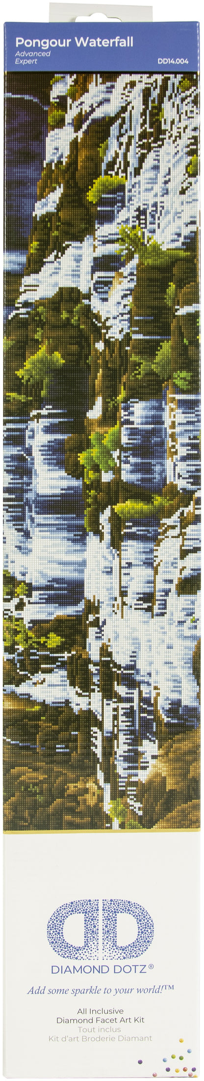 Diamond Dotz Diamond Embroidery Facet Art Kit 39"X22"-Pongour Waterfall