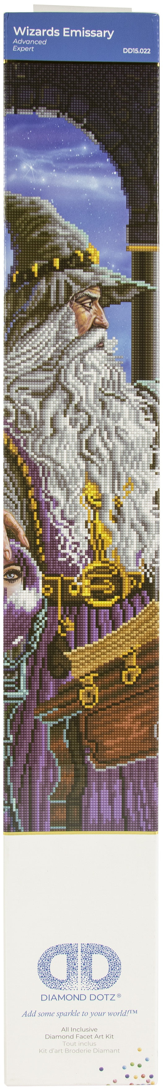 Diamond Dotz Diamond Embroidery Facet Art Kit 24"X32"-Wizards Emissary