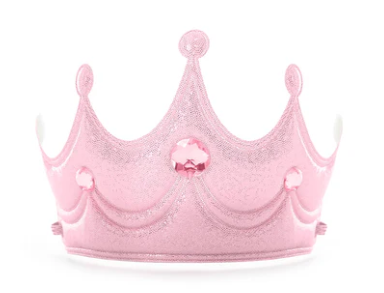 Pink Princess Soft Crown - 3+ yrs.