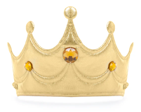 Gold Princess Soft Crown - 3+ yrs.