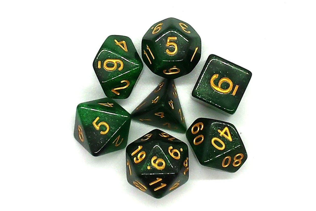 Galaxy - Green & Black