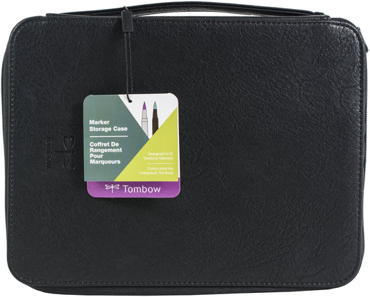 Tombow Portable Marker Case - Empty-Black