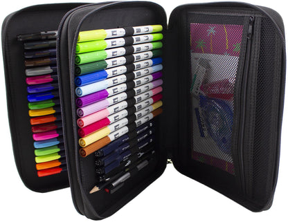 Tombow Portable Marker Case - Empty-Black