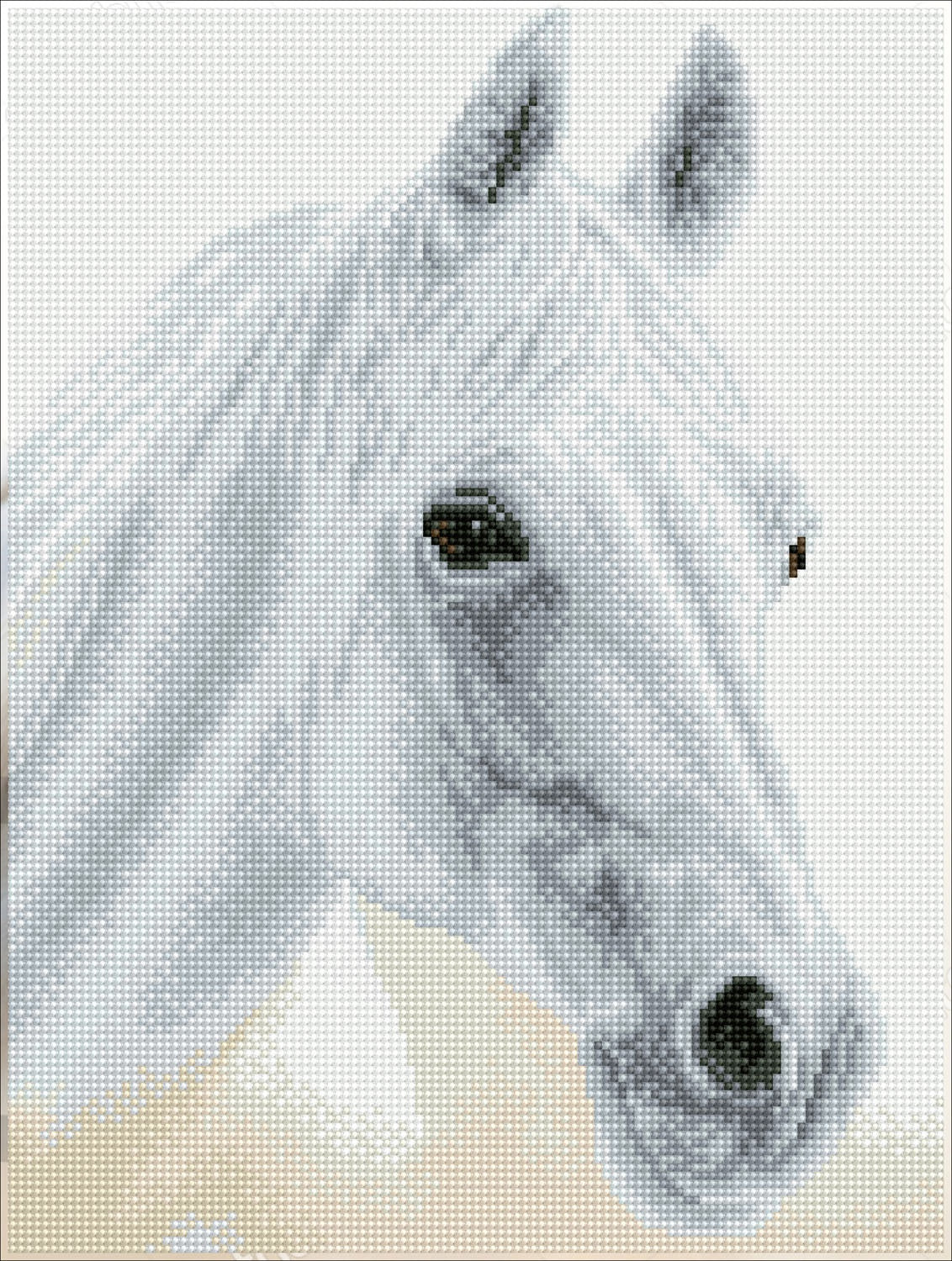 Diamond Dotz Square Diamond Art Kit 16.14"X12.2"-Arabian Beauty