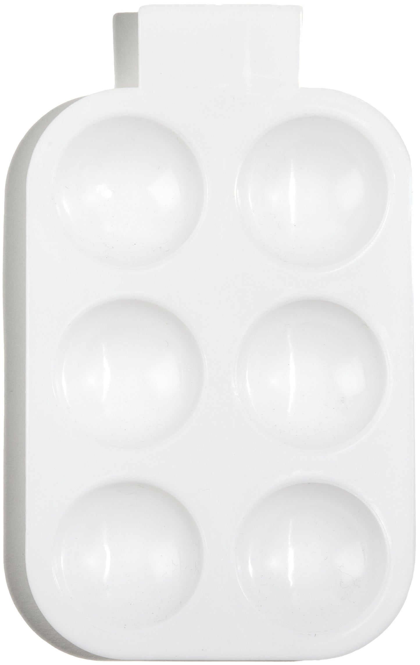 CousinDIY DIY Plastic Palette 3.5"X6"-6 Cavity