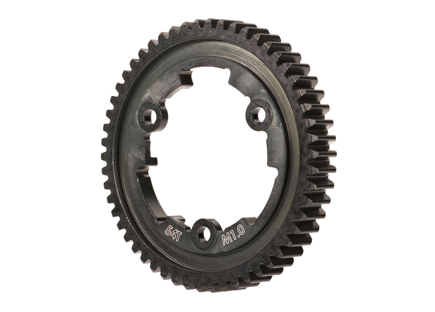 Spur gear 54-tooth steel (wide face 1.0 metric pitch)