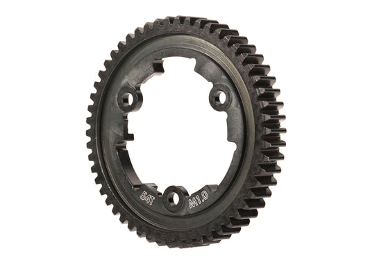 Spur gear 54-tooth steel (wide face 1.0 metric pitch)