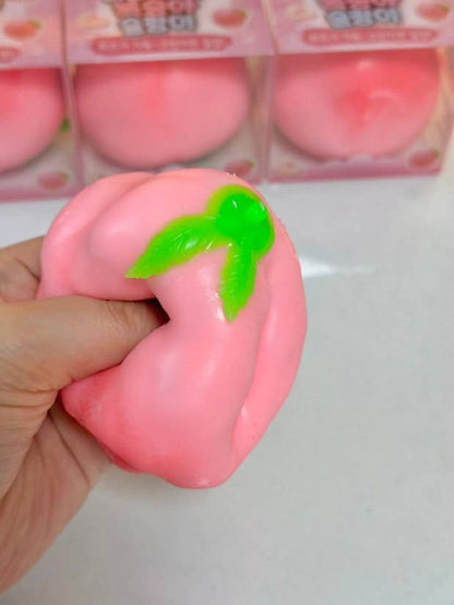 K-Wonderland - Peach Crunch Squishy – Soft & Stretchy ASMR Fidget
