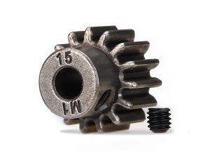 Traxxas Hardened Steel Mod 1.0 Pinion Gear w/5mm Bore (15T)