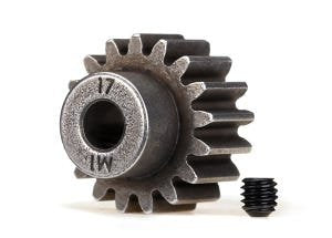 Traxxas Hardened Steel Mod 1.0 Pinion Gear w/5mm Bore (17T)