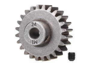 Traxxas Hardened Steel Mod 1.0 Pinion Gear w/5mm Bore (24T)