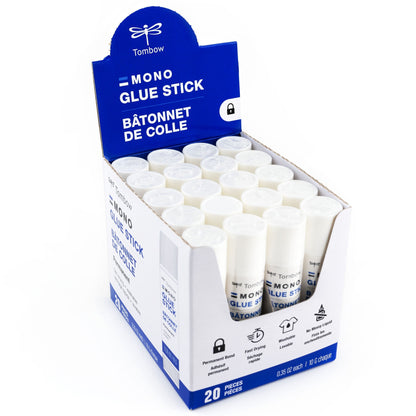 Tombow MONO Glue Stick 10g Open Stock 20/Pkg-