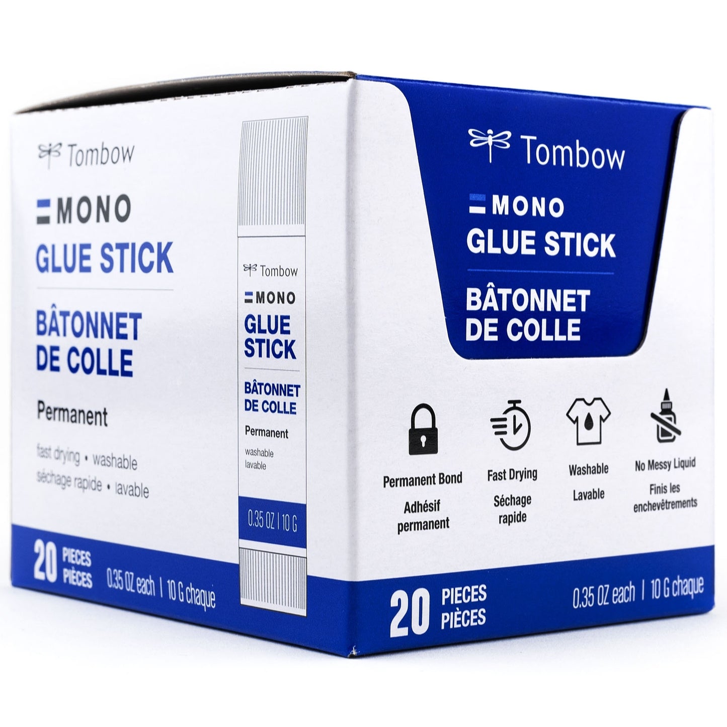 Tombow MONO Glue Stick 10g Open Stock 20/Pkg-