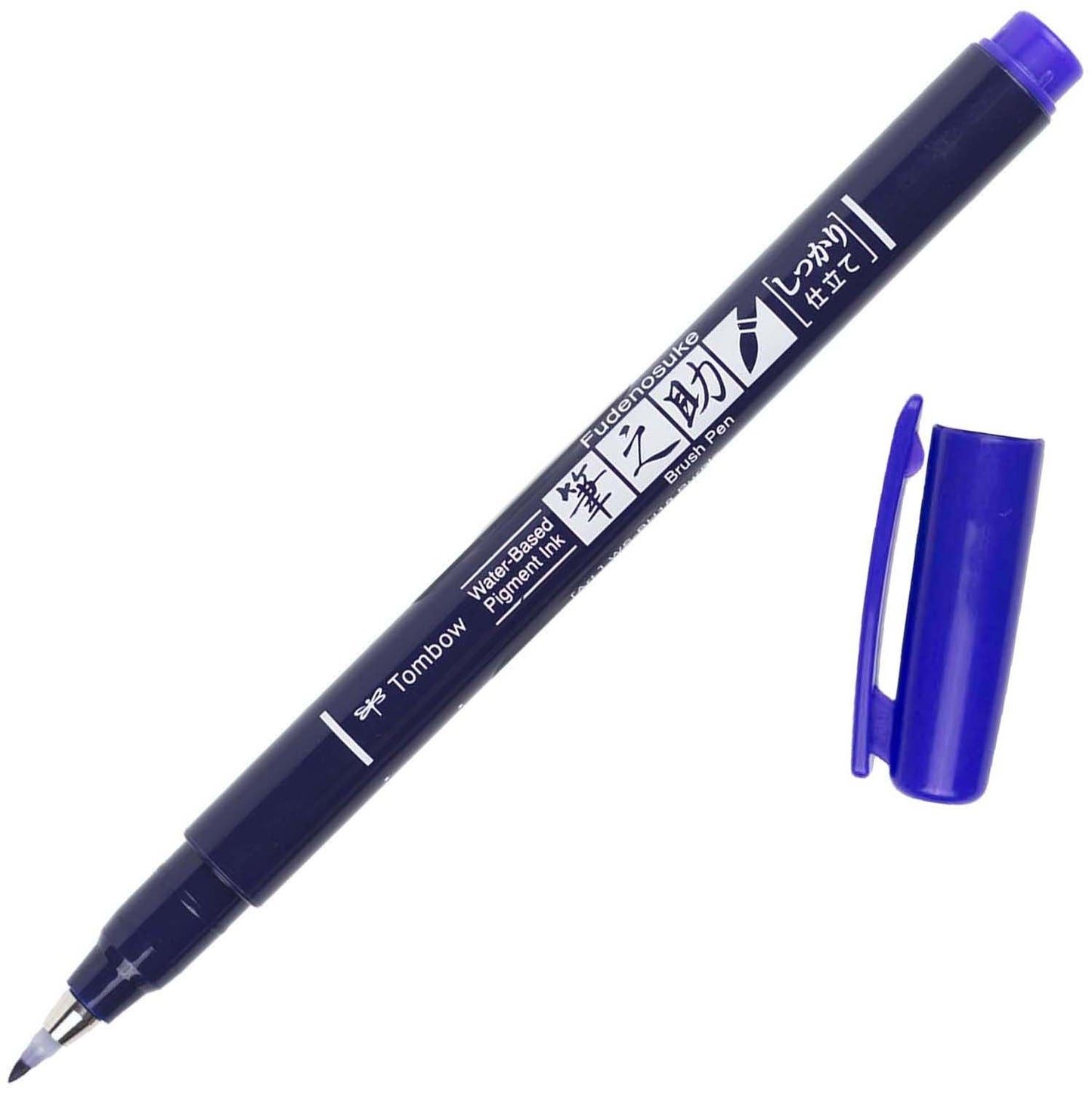 Tombow Fudenosuke Fine Tip Brush Pen -Purple