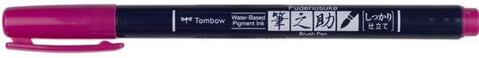 Tombow Fudenosuke Fine Tip Brush Pen -Pink
