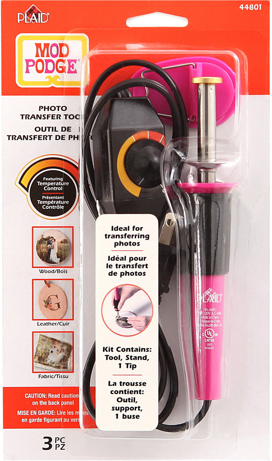 Plaid Mod Podge Photo Transfer Tool 3/Pkg-