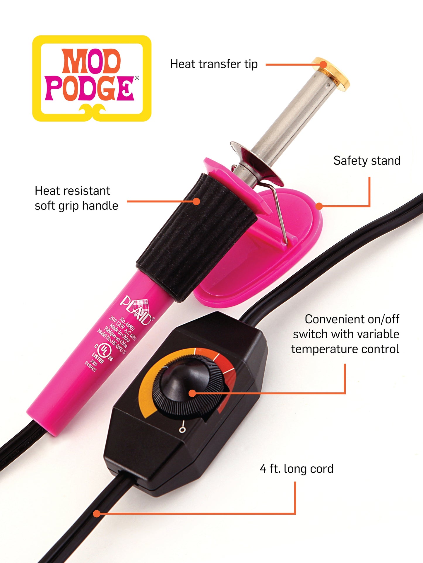 Plaid Mod Podge Photo Transfer Tool 3/Pkg-