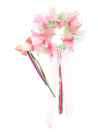 Springtime Fairy Halo & Wand - 3+ yrs.