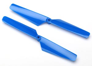 Rotor blade set blue (2)/ 1.6x5mm BCS (2)
