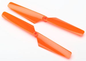 Rotor blade set orange (2)/ 1.6x5mm BCS (2)