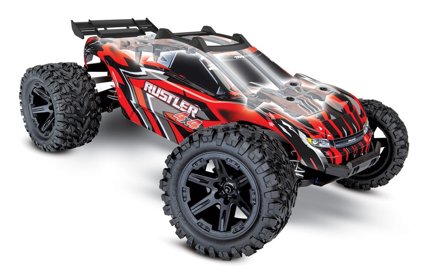 Rustler 4X4: GREEN 1/10-scale 4WD ultimate charger n batteries not included
